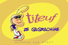 Tootuff - The Gagmachine Title Screen